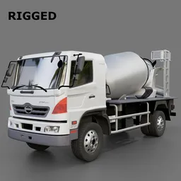 Hino Jumbo Ranger FM 320 Concrete Mixer