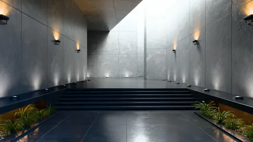 Modern Brutalist Concrete Entrance