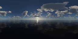 Morning cloud sunshine