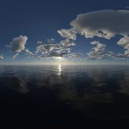 Morning cloud sunshine