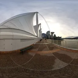 Downtown City Landmark Daytime