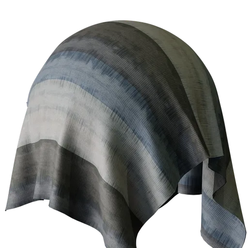 Stripe Blue Sheer