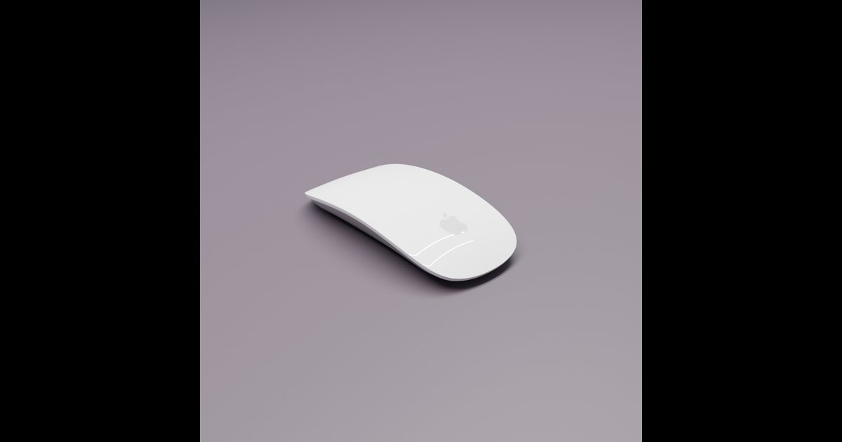 Apple Magic Mouse | Computer Mouses models | Blendkit