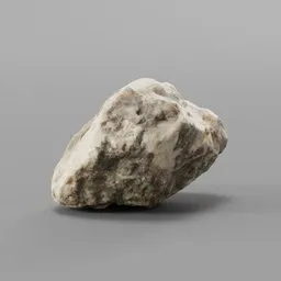 High-resolution 3D stone asset, perfect for Blender graphics and virtual environment design, featuring realistic textures.
