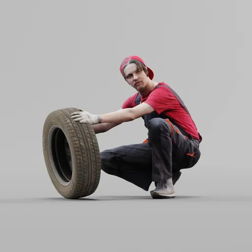 Car Mechanic Character