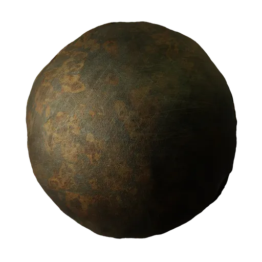 Metal Rusted Distorted Gray
