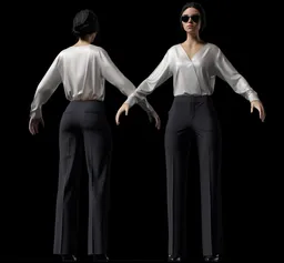 Business Lady. Office Girl. Secretary