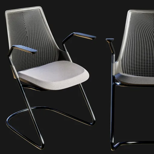 Herman Miller Sayl Chair Sled Base