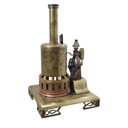 Steam Engine Toy 04