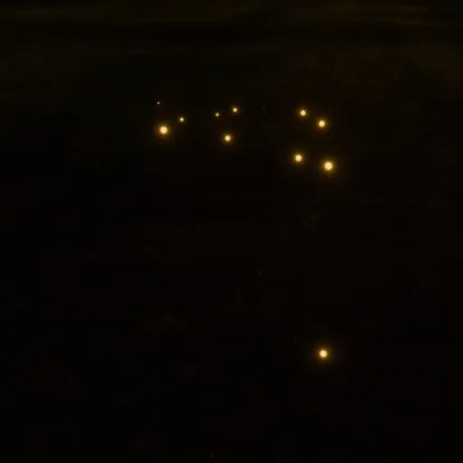 Path line trail rigged animation
