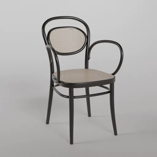 20 Armchair B105 - Dark Wenge