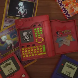 Scene Game Boy Pokemon Red MewTwo