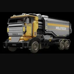 Sci-Fi Heavy Duty Truck