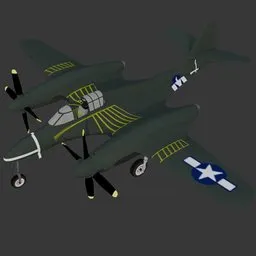 Interceptor McDonnell XP67 Bat