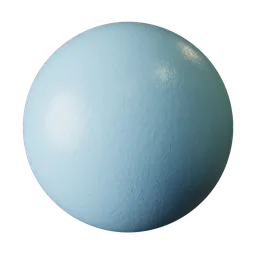 Glossy Light Blue Textured Plastic