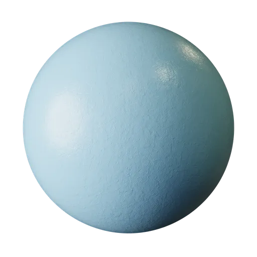 Glossy Light Blue Textured Plastic