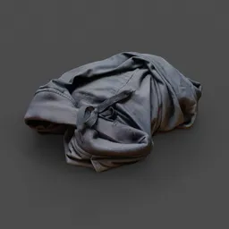 Crumpled Short Pants