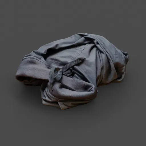 Crumpled Short Pants