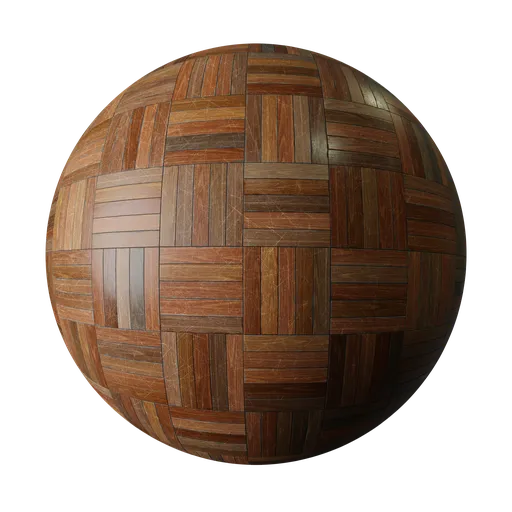 Old wooden parquets