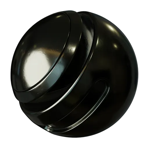 Black Scratched Painted Steel