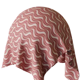 Graphical Red Jacquard
