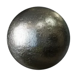 High-resolution PBR metal texture for seamless 3D modeling in Blender with customizable color options.