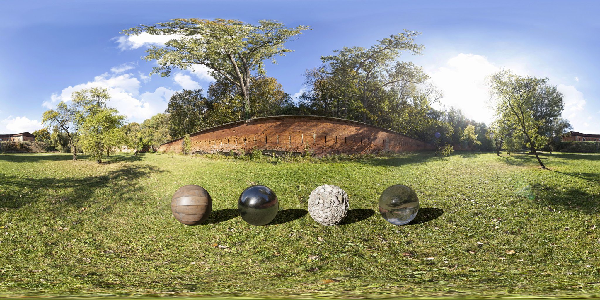 Warsaw Citadel Park | FREE Landscapes HDRis | BlenderKit