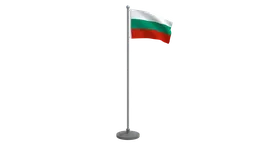 Animated Flag of Bulgaria