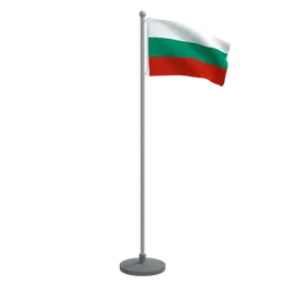 Animated Flag of Bulgaria