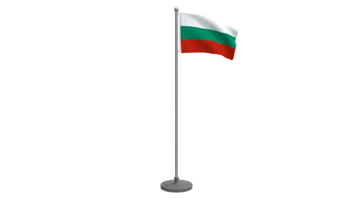 Animated Flag of Bulgaria