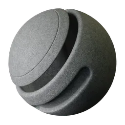 Grey Textured Rubber