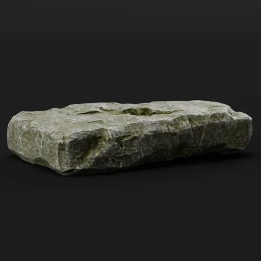 Stone Slab Rough Cut Grey