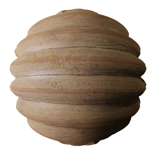 Log wall