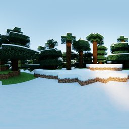 Minecraft Snow Biome Forrest