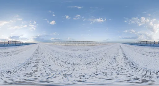 Snow road