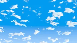 Realistic Blue Sky and Clouds