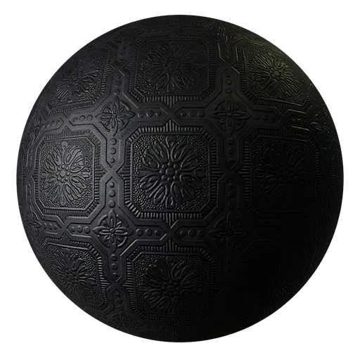 Wallpaper Anaglypta Black