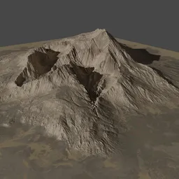 Mountain Terrain Background