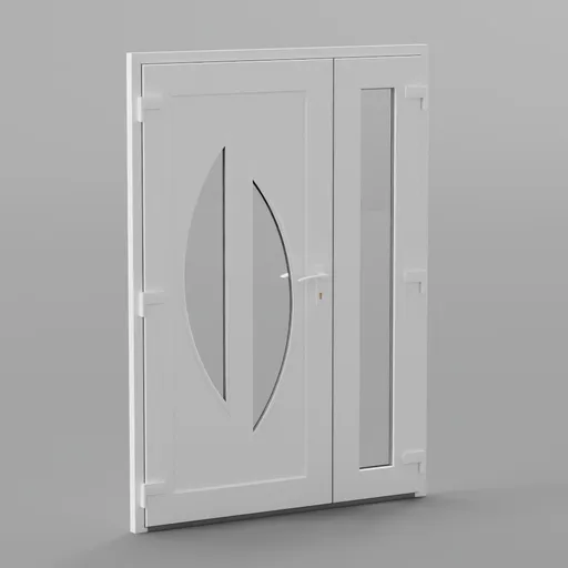 Double wing door