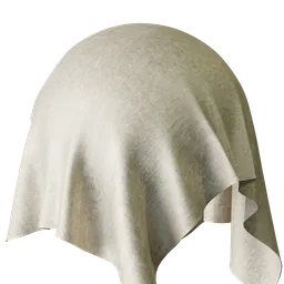 Plain Natural Chenille