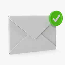 Envelope With Checkmark