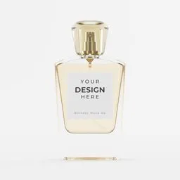 Elegant Perfume Bottle