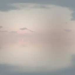 Pastel Horizon Cloud Reflection