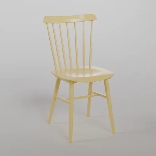 Ironica Chair C450 - Resin Yellow