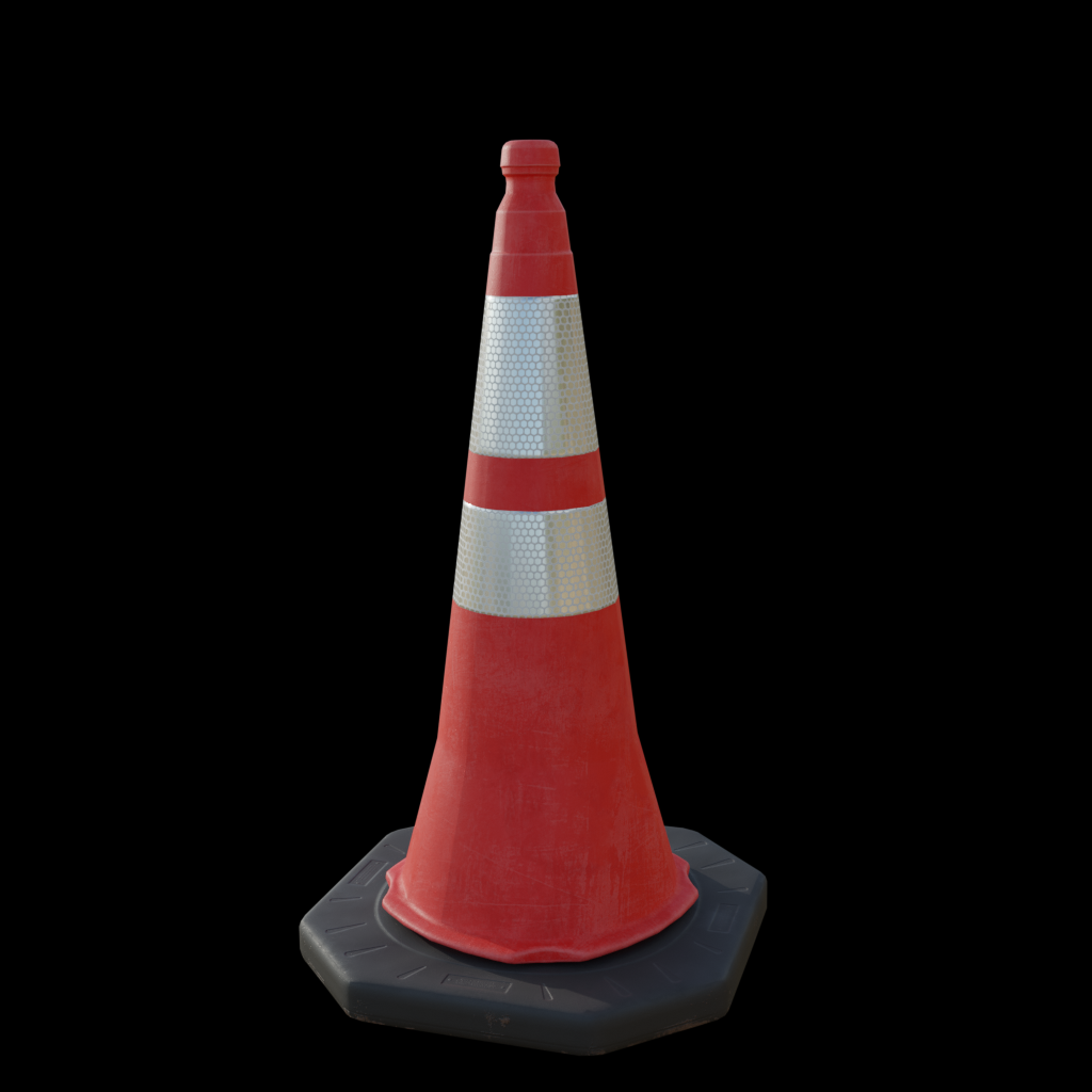 BlenderKit Download the FREE Traffic Cone model