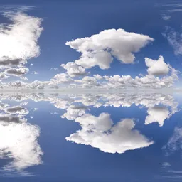 Infinite Real Sky - Cloudy Puffy Day