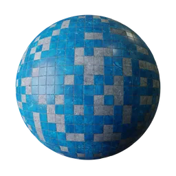 Damaged tiles