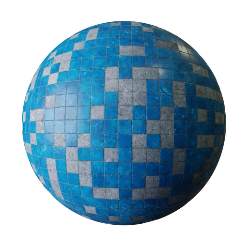 Damaged tiles
