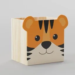 Animalbox - Tiger Storage Box