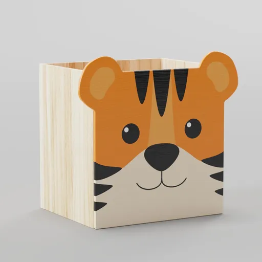Animalbox - Tiger Storage Box